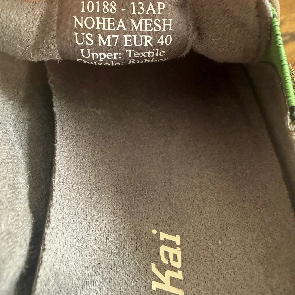 OluKai Men's Nohea Mesh Slip-On Shoes Sz 7